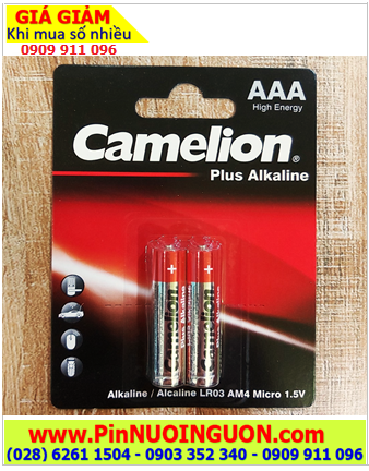 Camelion Plus LR03-AM4; Pin AAA 1.5v Alkaline Camelion Plus LR03-AM4 Mignon (MẪU MỚI)